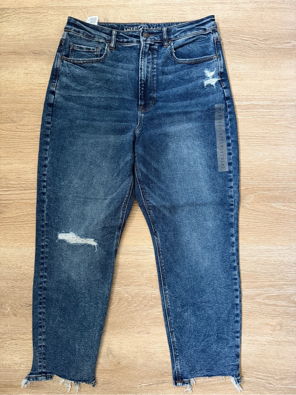 American Eagle HICHEST RISE MOM JEAN Size 12s